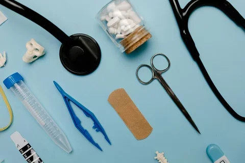assorted medical supplies